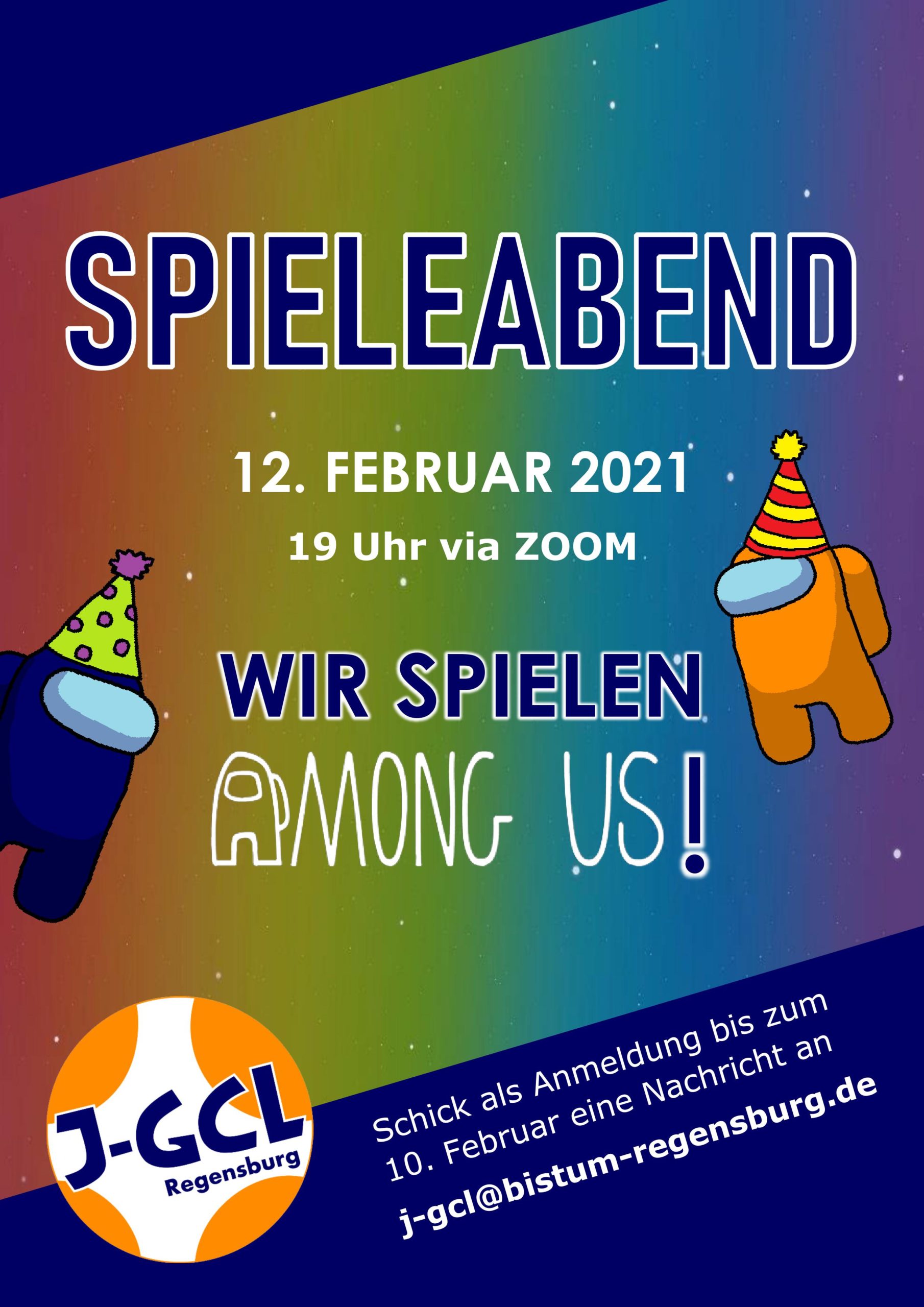 Einladung Spieleabend 12. Februar